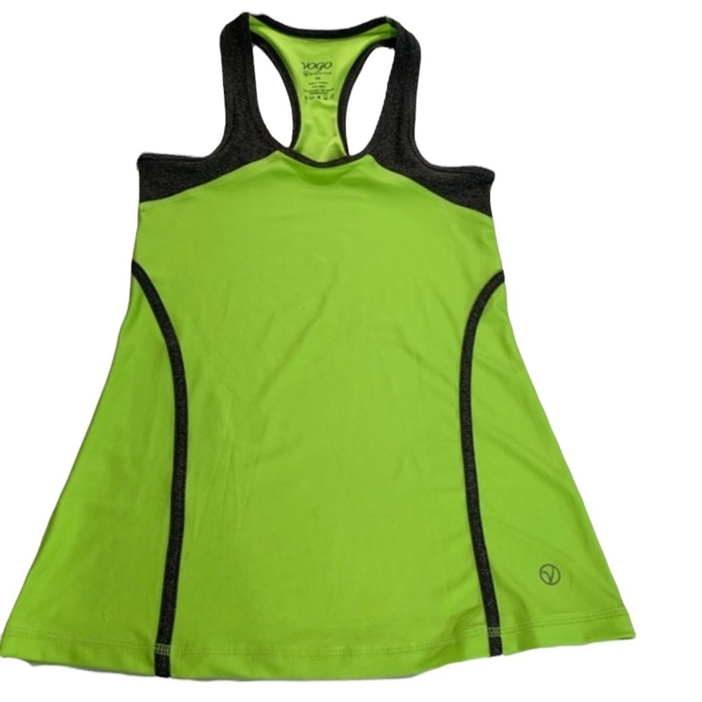 VOGO Athletica | XS Workout Tank Top Neon Yellow